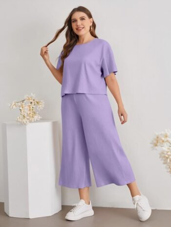 Lavender Co-ord Set for Women – Shop Casual Two Piece Outfit